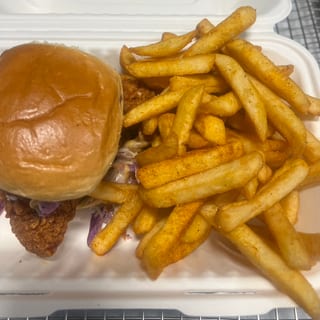 Slider Combo W Drinks And Fries